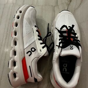 On Running Cloudrunner White Running Shoes